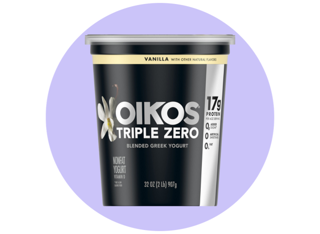 Oikos Triple Zero Vanilla Protein Nonfat Greek Yogurt Cup, 5.3 oz