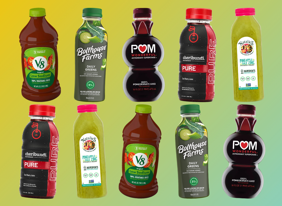 We provide a wide range of fruit drinks and here are a few