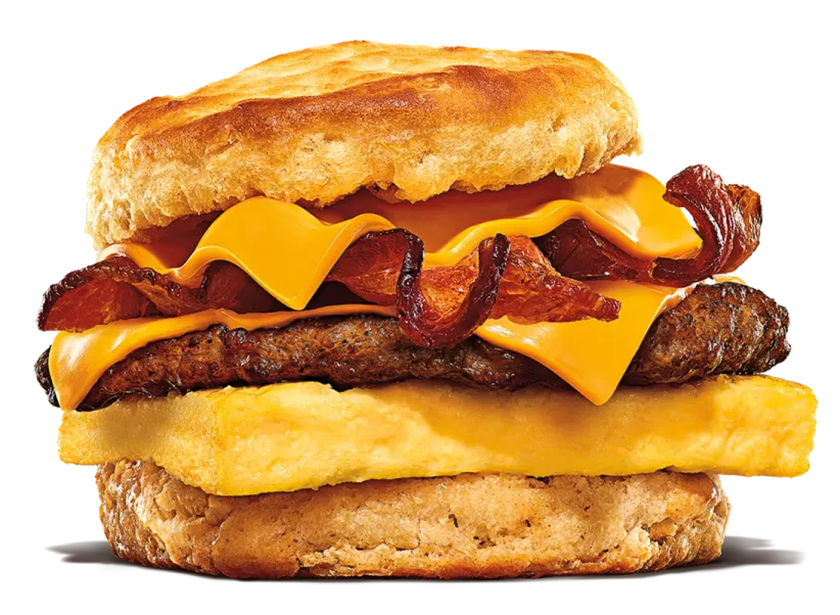 7 Unhealthiest Burger King Breakfast Orders, According To A Nutritionist