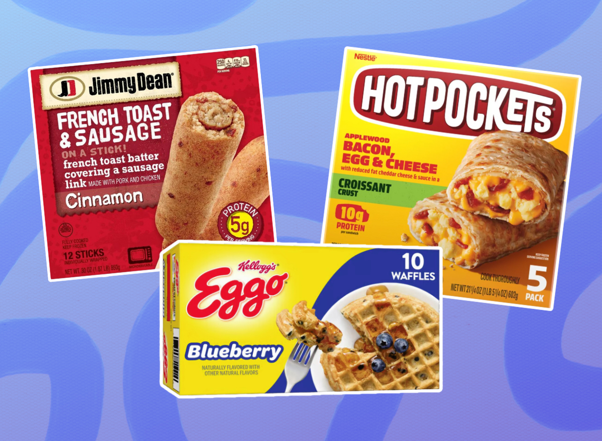 Frozen breakfast store foods