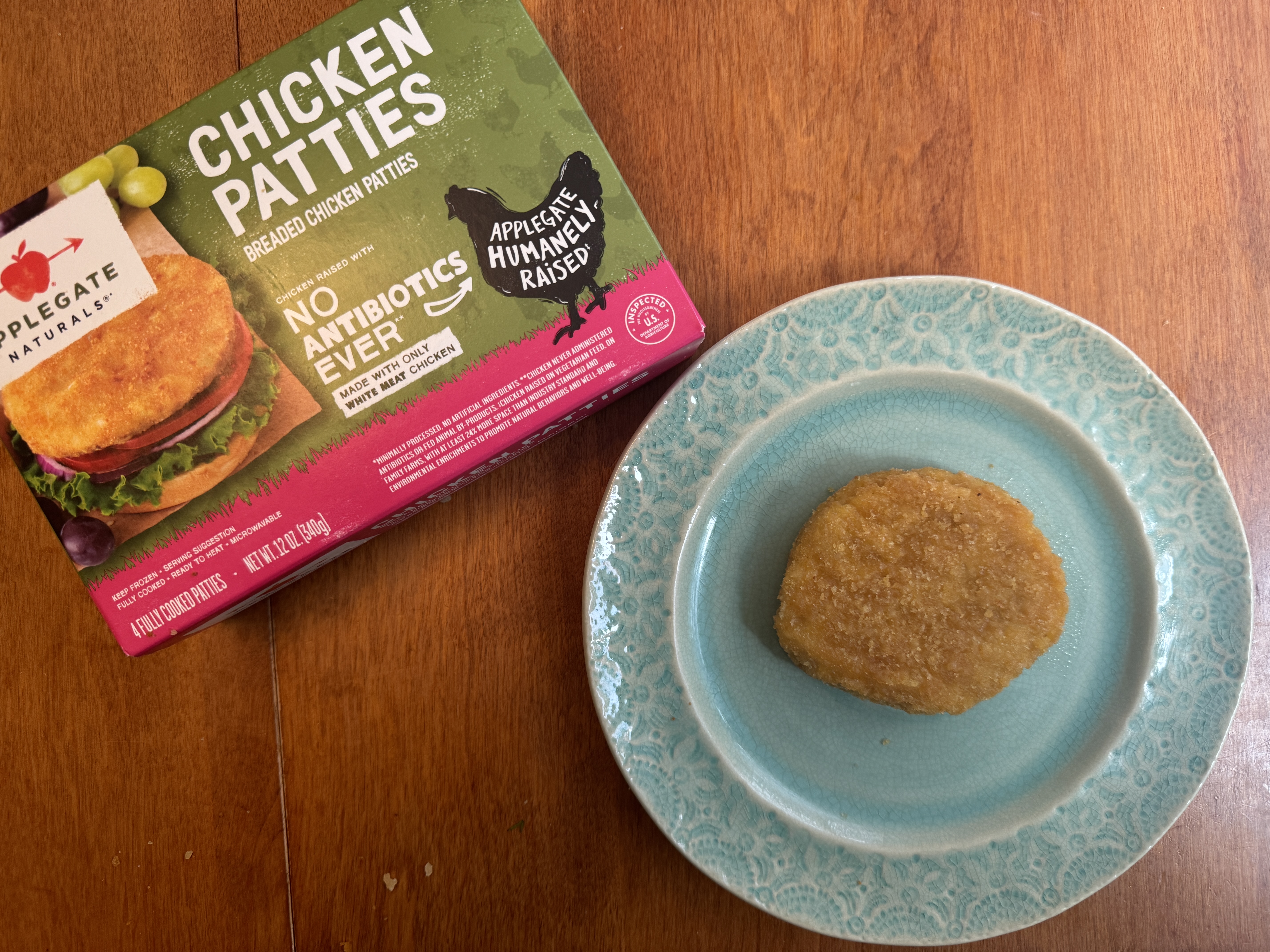 Applegate chicken patties