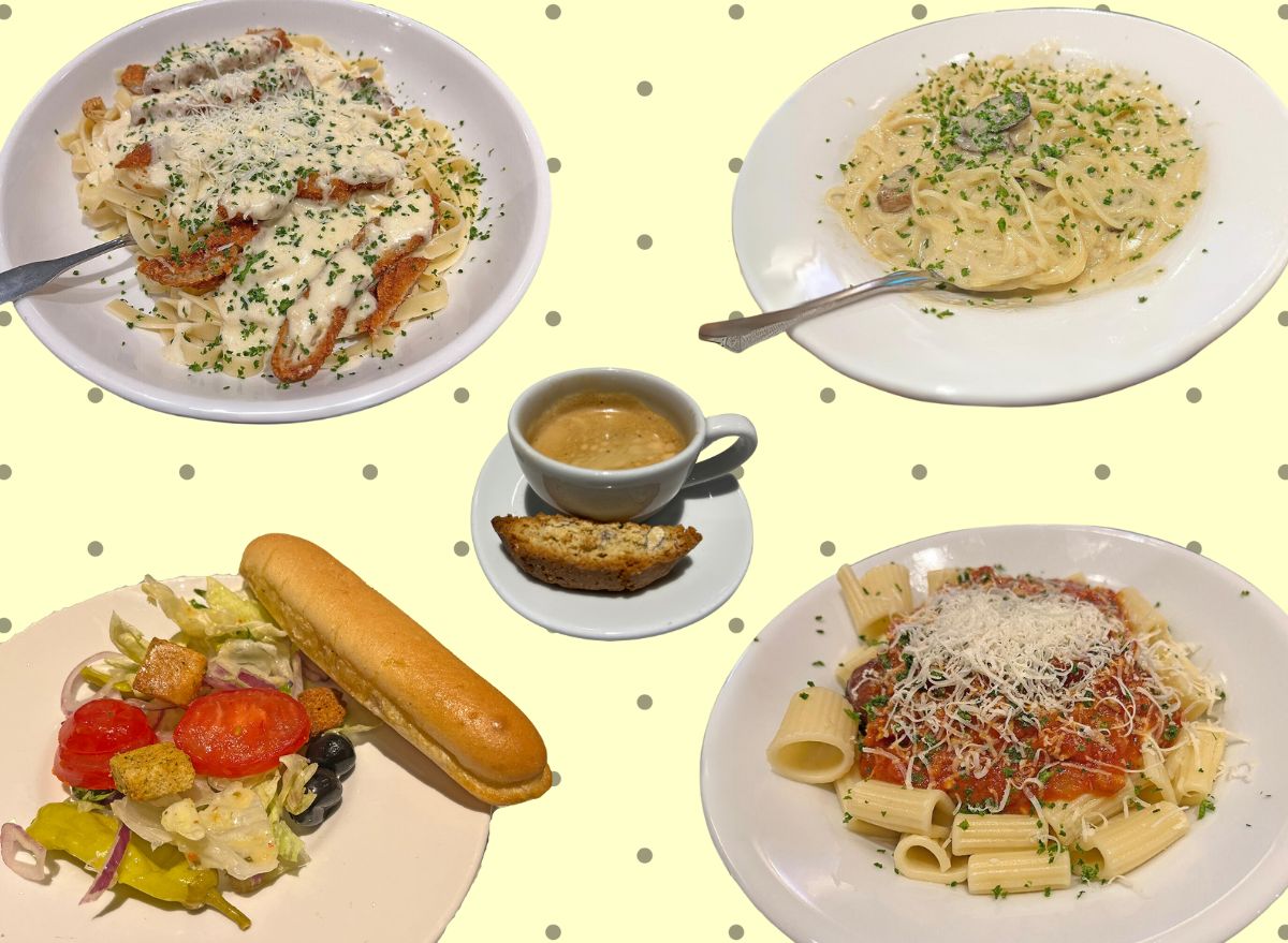 I Tried All Never Ending Pastas at Olive Garden & Learned a Lesson