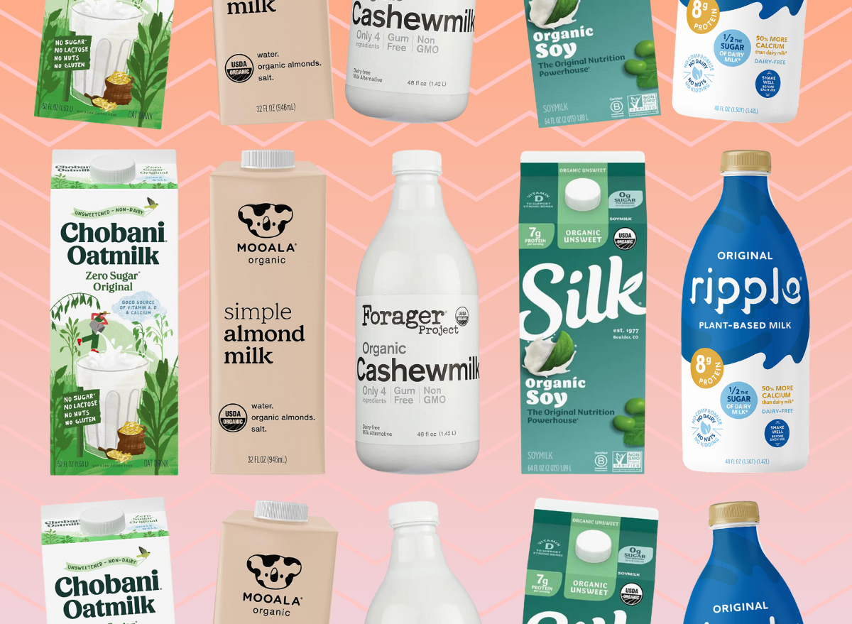 The 8 Healthiest Non-Dairy Milk Alternatives—and 3 To Avoid