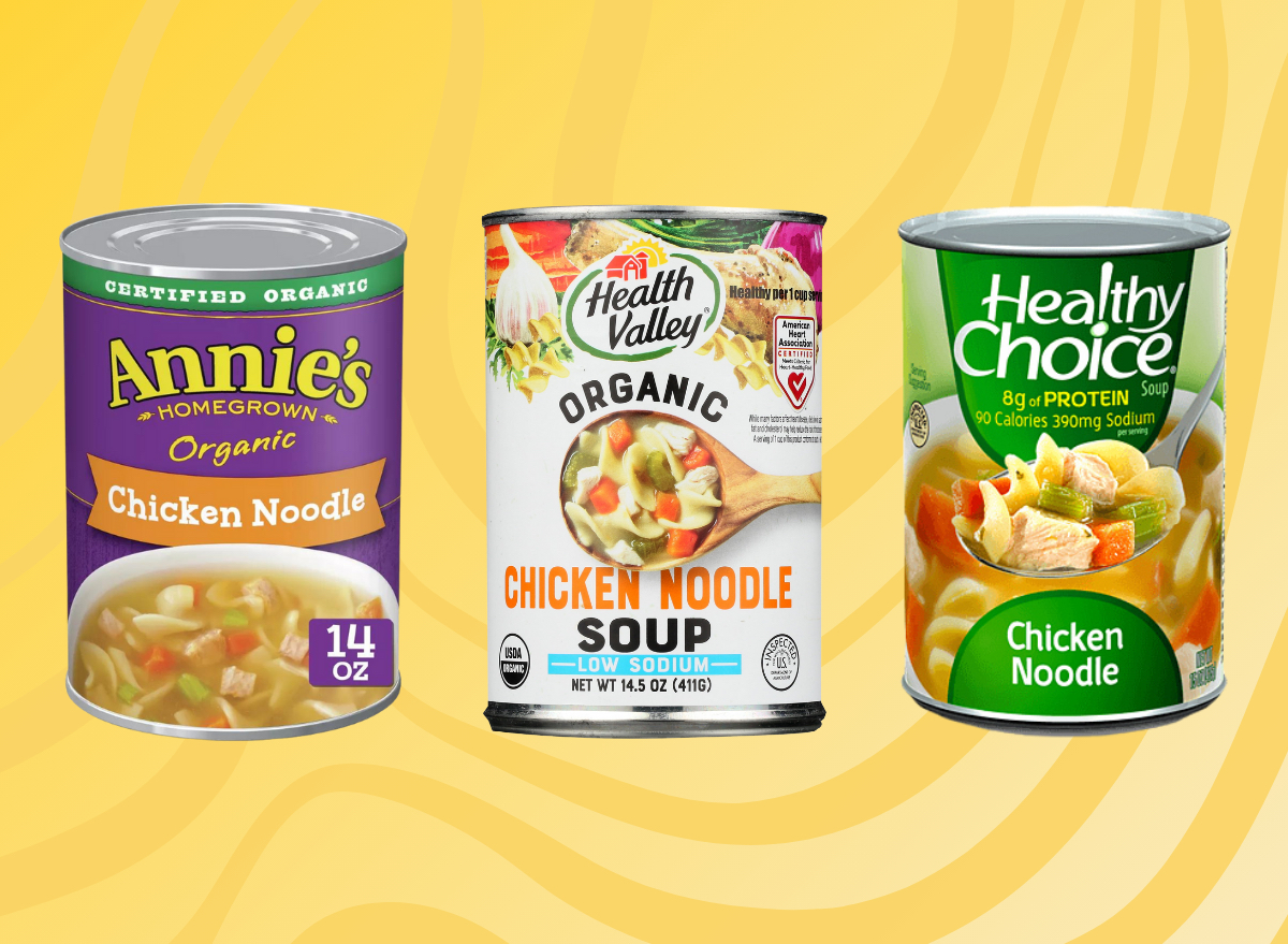 6 Healthy Canned Chicken Noodle Soups—and 4 to Avoid