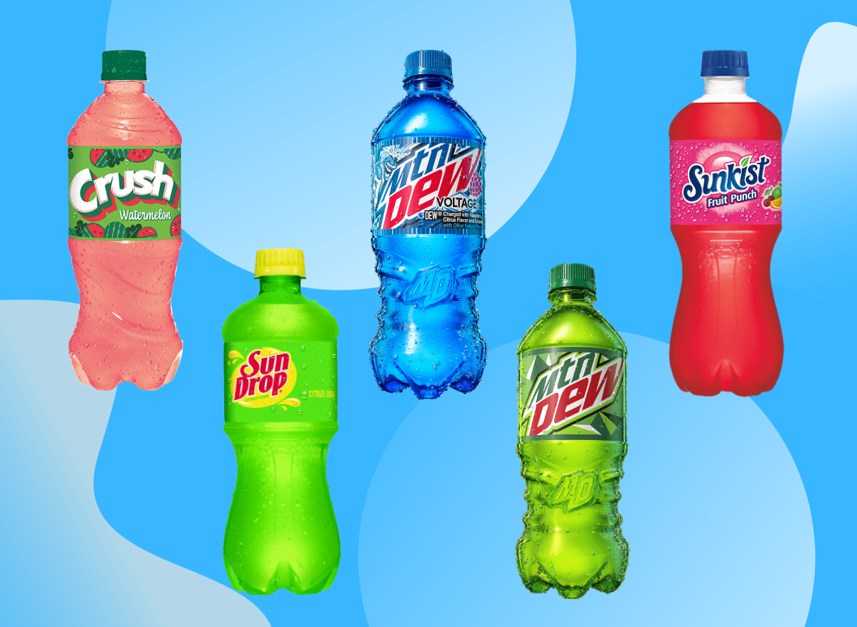 The 15 Unhealthiest Sodas—Ranked By Sugar Content