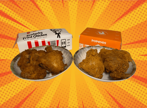 Popeyes vs. KFC: Fried Chicken Taste Test