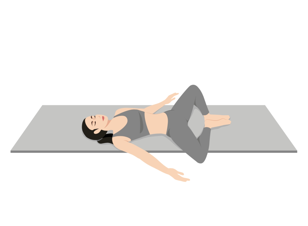 Maitri Yoga - Supta Baddha Konasana or Supine Bound Angle Pose (or  Butterfly) is a luscious, relaxing hip opening posture that allows for  conscious awareness of your body and breath in this