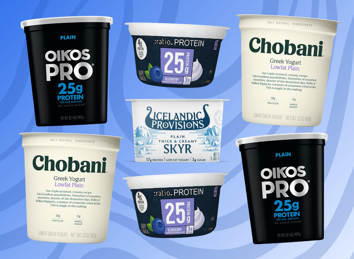 Protein shop in yogurt