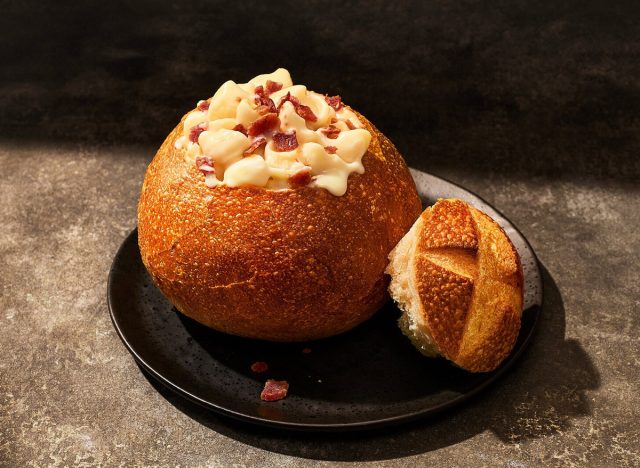 Panera Bread Bacon Mac & Cheese Bread Bowl