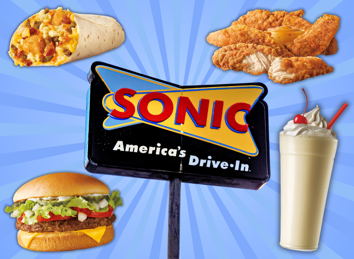 Sonic deals calorie menu