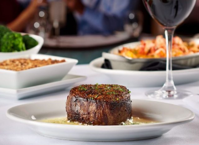 Ruth's Chris Steak House filet