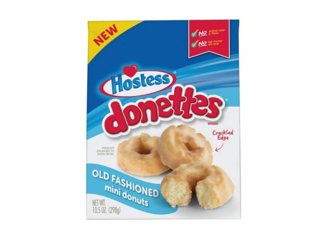 bag of Hostess Old Fashioned Donettes on a white background