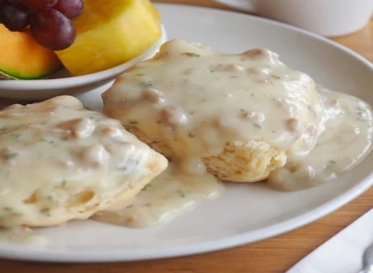 11 Breakfast Chains That Serve the Best Biscuits & Gravy