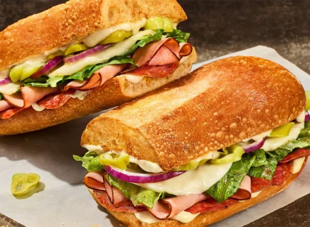 Panera Toasted Italiano Sandwich 