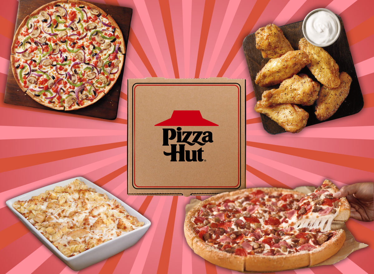 List of pizza on sale hut toppings