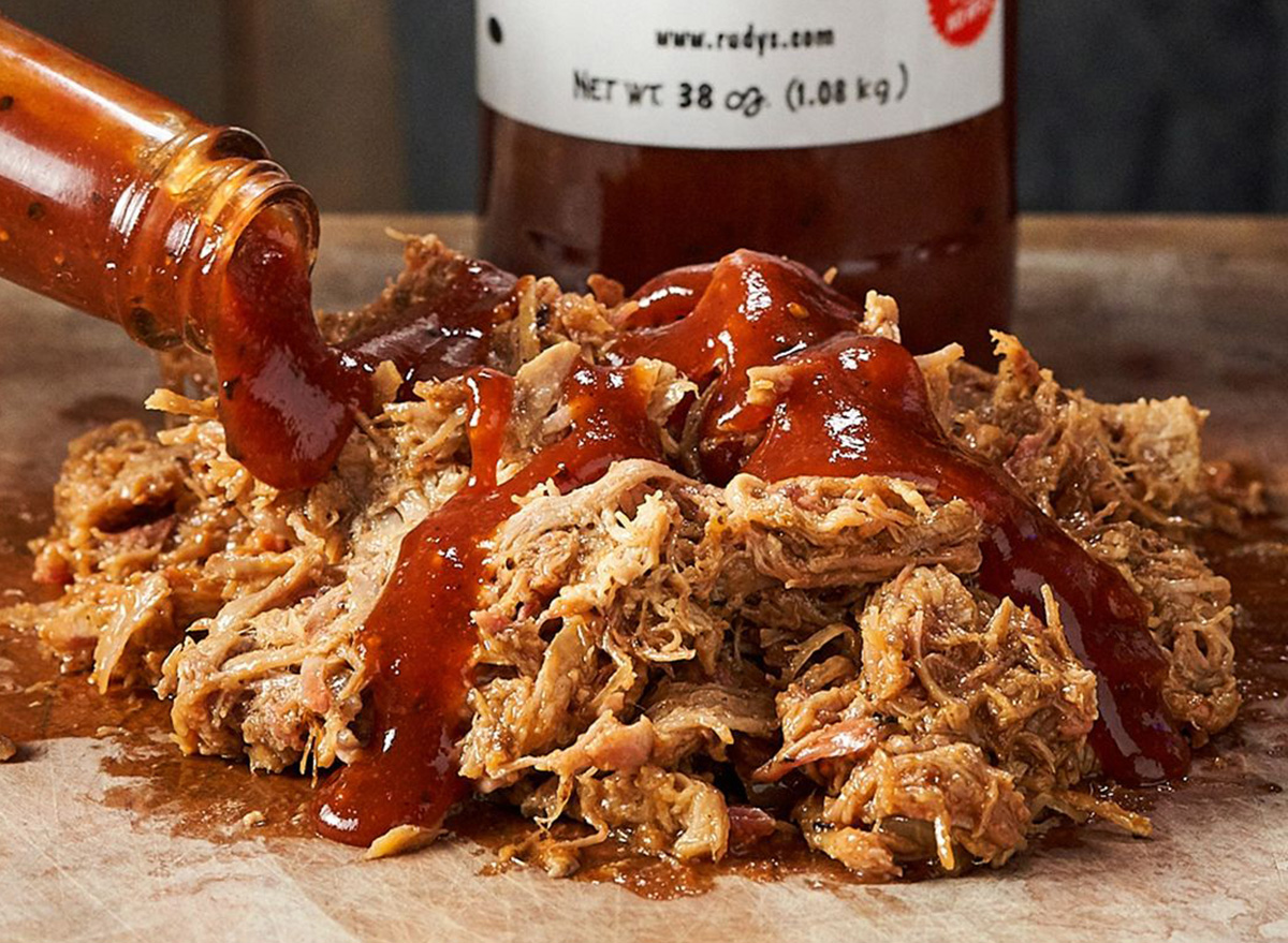 Rudys real texas bbq pulled pork