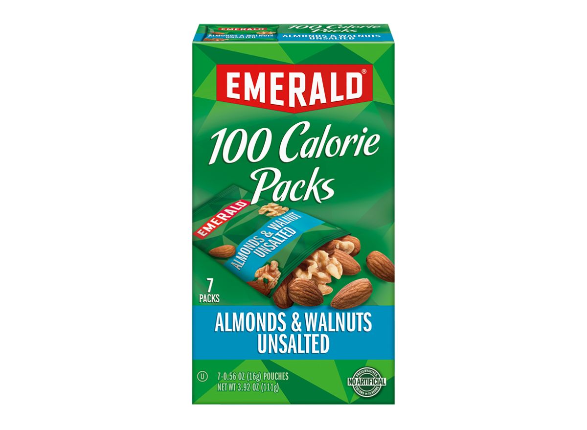 100-calorie packs of nuts from Emerald