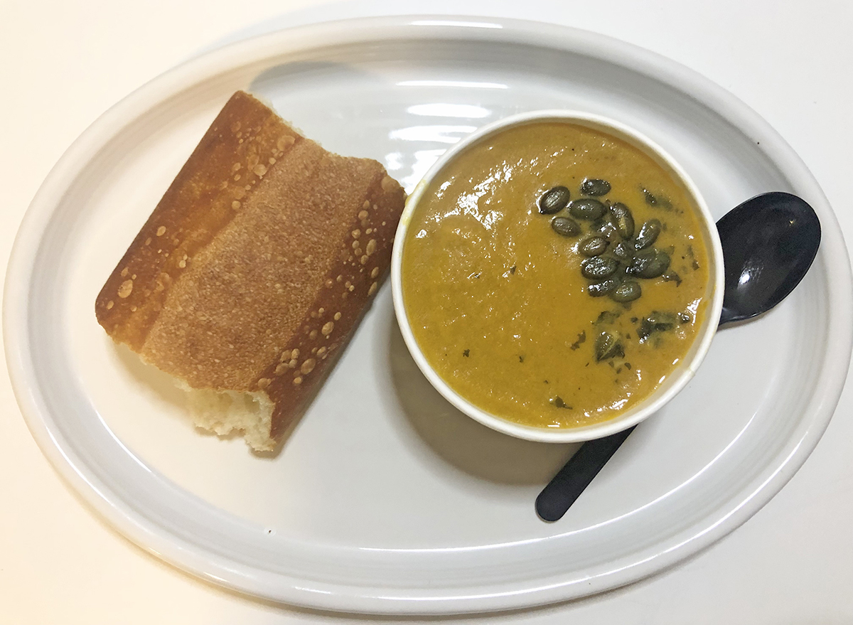 Vegetarian Autumn Squash Soup at PAnera