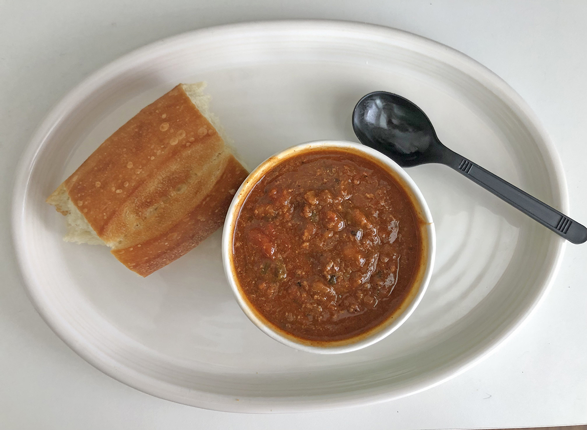 Hearty Fireside Chili at Panera