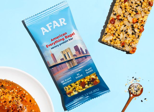 AFAR Foods Savory Protein Bars - American Everything Bagel 