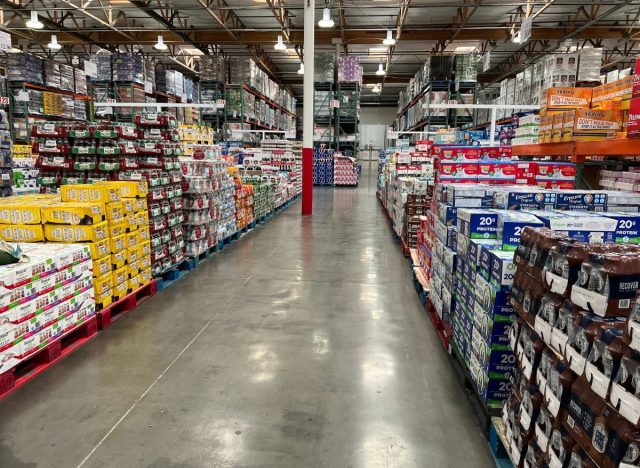 Costco warehouse interior