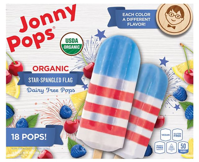 JonnyPops Organic Dairy-Free Flag Pops at Costco