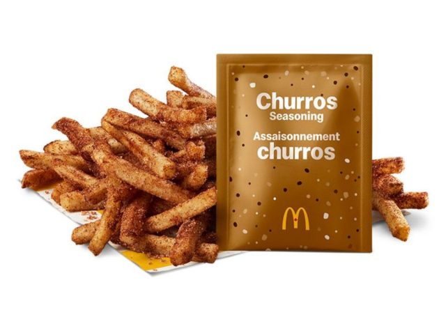 McDonald's Churros McShaker Fries