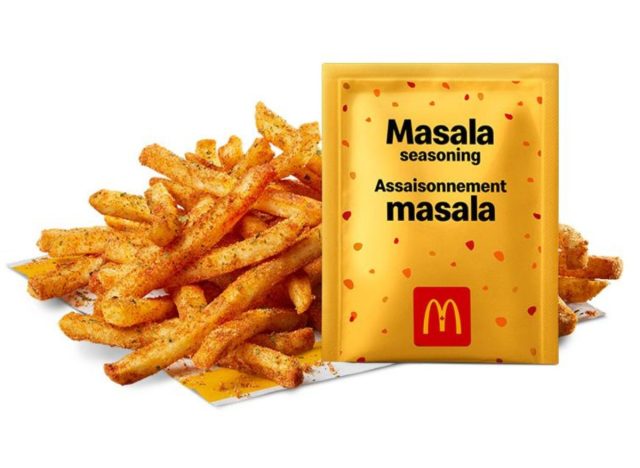 McDonald's Masala McShaker Fries