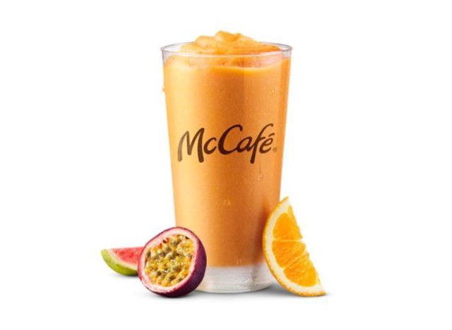 McDonald's Passionfruit Orange Guava Real Fruit Smoothie