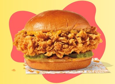 Popeyes' Golden BBQ Chicken Sandwich