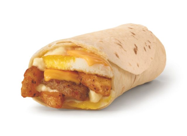 Wendy's Sausage Breakfast Burrito