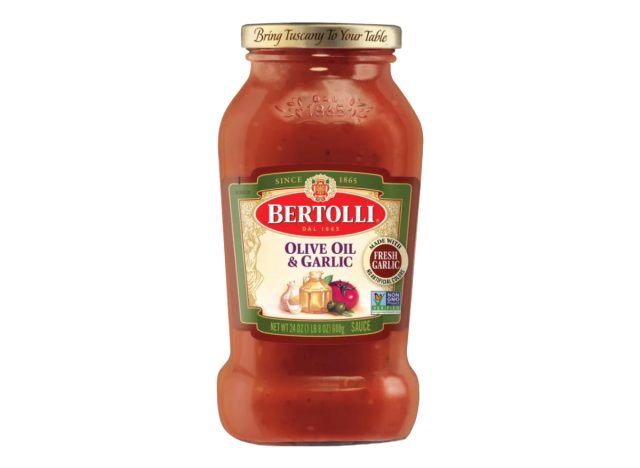 Bertolli olive oil and garlic sauce