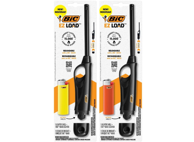 a two pack of bic lighters