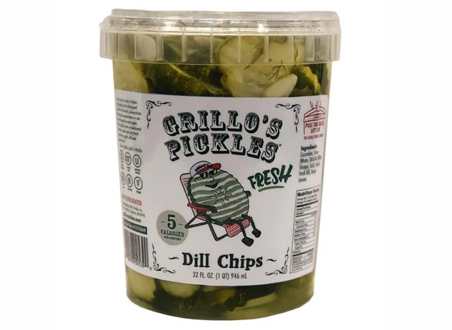 Grillo's Pickles Dill Chips from Costco