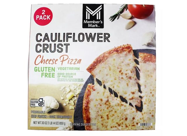 member's mark cauliflower crust cheese pizza