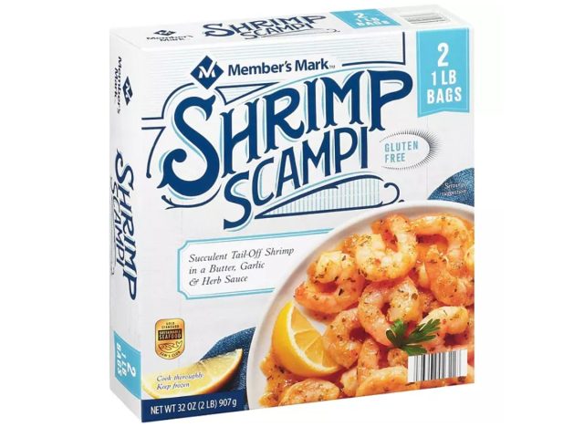 member's mark shrimp scampi