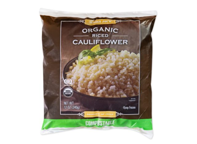 organic riced cauliflower