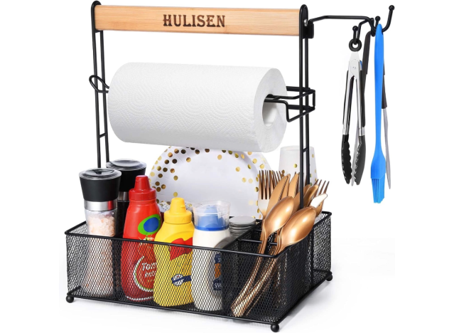 personalized grill caddy