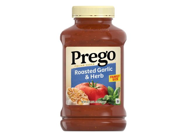 Prego roasted garlic and herb