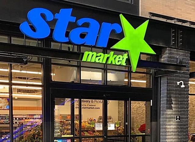 exterior of star market store
