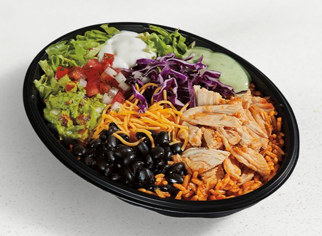 Taco Bell Cantina Chicken Bowl