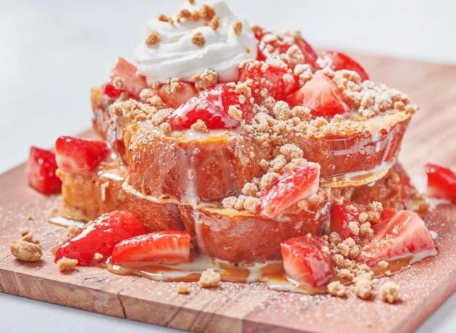 First Watch Strawberry Tres Leches French Toast