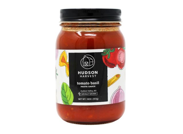 Hudson Harvest's Tomato Basil Pasta Sauce