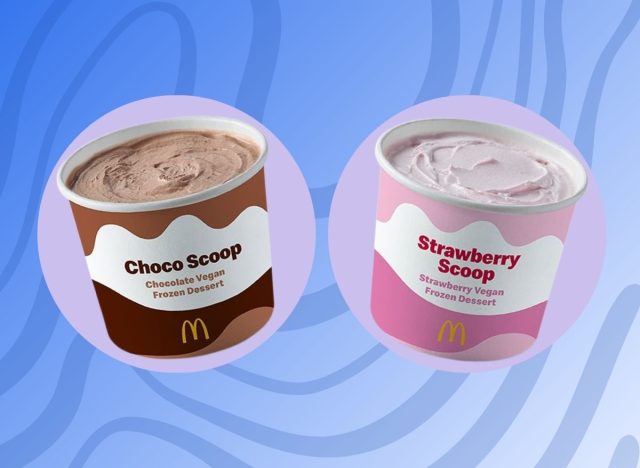 McDonald's Vegan Scoops