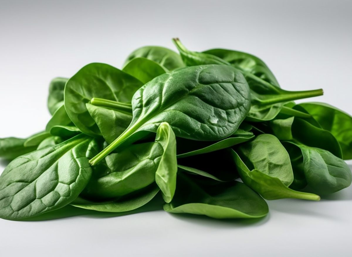 Spinach leaves