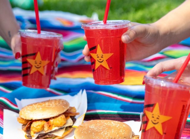 Carl's Jr Strawberry Lemonade