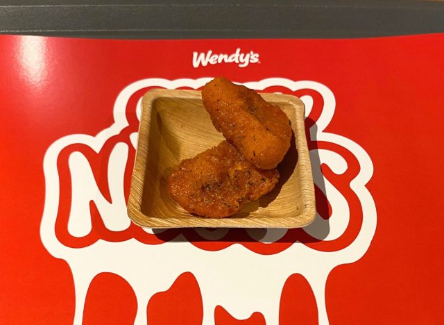 Wendy's Spicy Ghost Pepper Saucy Nuggs