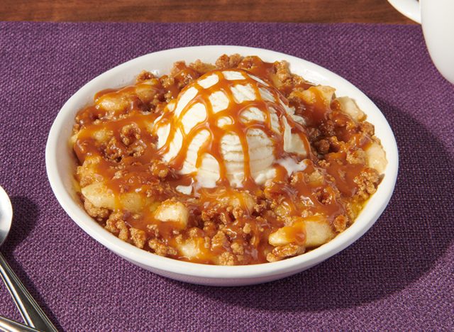 Denny's Caramel Apple Pie Crisp 