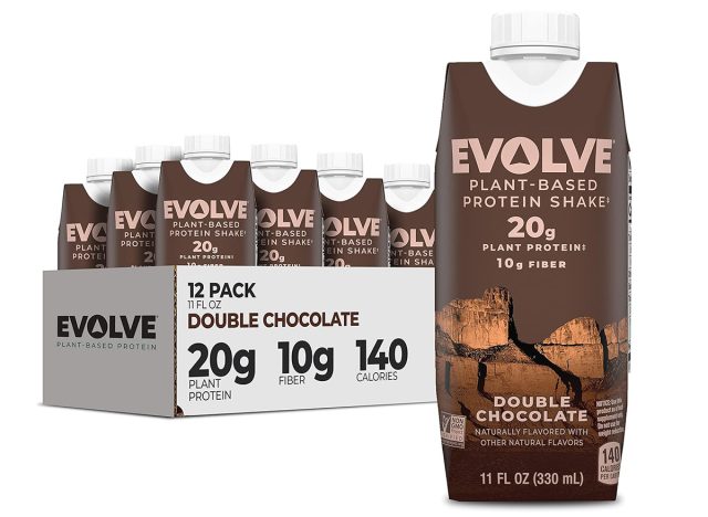 Evolve Double Chocolate Plant Based Protein Shake
