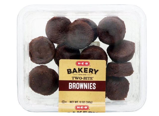 H-E-B Bakery Two-Bite Brownies